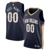 Classico New Orleans Pelicans Nike Unisex 2022/23 Swingman Custom Jersey Navy Icon Edition per i Fan Veri