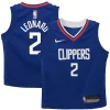 Magnifico Fascinante Ottimo Kawhi Leonard LA Clippers Nike Toddler 2020/21 Replica Jersey Icon Edition Royal per i Fan Veri