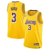 Magnifico Anthony Davis Los Angeles Lakers Nike Youth Swingman Jersey Icon Edition Gold per i Fan Veri