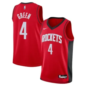 Classico Jalen Green Houston Rockets Nike Youth Swingman Jersey Icon Edition Red per i Fan Veri