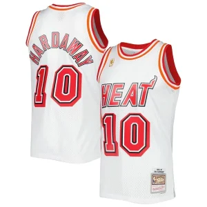 Prestigioso Bellissimo Sofisticato Tim Hardaway Miami Heat Hardwood Classics Swingman Jersey White per i Fan Veri