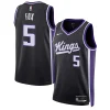 Prestigioso Meraviglioso Bellissimo De'Aaron Fox Sacramento Kings Nike Unisex Swingman Jersey Association Edition Black per i Fan Veri