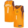 Lussuoso Robusto Devin Booker Phoenix Suns Jordan Brand Swingman Player Jersey Statement Edition Orange per i Fan Veri