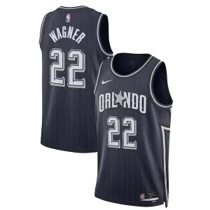 Pratico Splendido Franz Wagner Orlando Magic Nike Unisex 2023/24 Swingman Jersey Navy City Edition per i Fan Veri