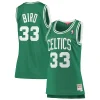 Splendido Larry Bird Boston Celtics Women's 1985 86 Hardwood Classics Swingman Jersey Kelly Green per i Fan Veri