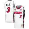 Sofisticato Eccezionale Trendy Dwyane Wade Miami Heat Unisex Hall of Fame Class of 2023 Throwback Swingman Jersey White per i Fan Veri