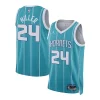 Splendido Brandon Miller Charlotte Hornets Nike Unisex 2023 NBA Draft Swingman Jersey Icon Edition Teal per i Fan Veri