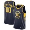 Fantastico Meraviglioso Stupendo Indiana Pacers Nike 2020/21 Swingman Custom Jersey Icon Edition Navy per i Fan Veri