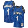 Elegante Carino Penny Hardaway Orlando Magic Hardwood Classics 1994/95 Lunar New Year Swingman Jersey Blue per i Fan Veri