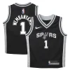 Accattivante Lussuoso Moderno Victor Wembanyama San Antonio Spurs Nike Toddler Swingman Player Jersey Icon Edition Black per i Fan Veri