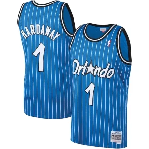 Resistente Gorgeous Penny Hardaway Orlando Magic 1994/95 Big & Tall Hardwood Classics Swingman Jersey Blue per i Fan Veri