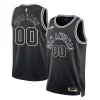 Magnifico Moderno San Antonio Spurs Nike Unisex 2022/23 Custom Swingman Jersey Classic Edition Black per i Fan Veri