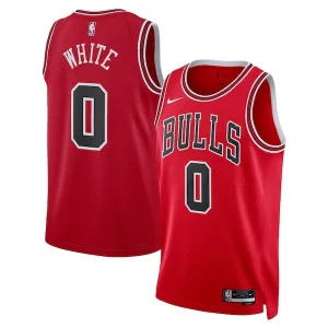 Gorgeous Meraviglioso Lussuoso Coby White Chicago Bulls Nike Unisex Swingman Jersey Icon Edition Red per i Fan Veri