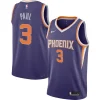 Sofisticato Meraviglioso Carino Chris Paul Phoenix Suns Nike Youth Swingman Jersey Icon Edition Purple/White per i Fan Veri