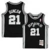 Fascinante Meraviglioso Tim Duncan San Antonio Spurs Preschool 1998/99 Hardwood Classics Throwback Team Jersey Black per i Fan Veri