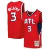 Prestigioso Delizioso Magnifico Lou Williams Atlanta Hawks 2001/02 Hardwood Classics Swingman Jersey Red per i Fan Veri