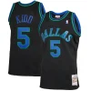 Duraturo Robusto Sofisticato Jason Kidd Dallas Mavericks 1994/95 Hardwood Classics Reload 2.0 Swingman Jersey Black per i Fan Veri
