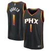 Resistente Robusto Prestigioso Devin Booker Phoenix Suns Fast Break Replica Player Jersey Statement Edition Black per i Fan Veri