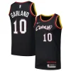 Duraturo Moderno Comodo Darius Garland Cleveland Cavaliers Nike Swingman Player Jersey City Edition Black per i Fan Veri