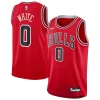 Attraente Trendy Meraviglioso Coby White Chicago Bulls Youth Swingman Jersey Red Icon Edition per i Fan Veri