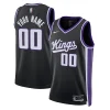 Delizioso Fascinante Sacramento Kings Nike Unisex Swingman Custom Jersey Icon Edition Black per i Fan Veri