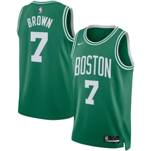 Splendido Stupendo Fascinante Jaylen Brown Boston Celtics Nike Unisex Swingman Jersey Icon Edition Kelly Green per i Fan Veri