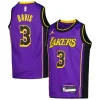 Delizioso Gorgeous Anthony Davis Los Angeles Lakers Jordan Brand Youth Swingman Jersey Statement Edition Purple per i Fan Veri