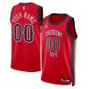 Eccezionale New Orleans Pelicans Jordan Brand Unisex Swingman Custom Jersey Red Statement Edition per i Fan Veri