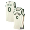 Delizioso Attraente Duraturo Jayson Tatum Boston Celtics Nike Unisex 2023/24 Swingman Jersey White City Edition per i Fan Veri