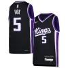 Bellissimo Cool De'Aaron Fox Sacramento Kings Nike Youth Swingman Jersey Icon Edition Purple per i Fan Veri