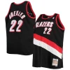 Ottimo Clyde Drexler Portland Trail Blazers 1991/92 Big & Tall Hardwood Classics Swingman Jersey Black per i Fan Veri