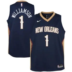Delizioso Bellissimo Zion Williamson New Orleans Pelicans Nike Youth Swingman Jersey Icon Edition Navy/White per i Fan Veri