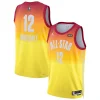 Gorgeous Bellissimo Ja Morant Jordan Brand 2023 NBA All Star Game Swingman Jersey Orange per i Fan Veri