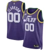 Incantevole Duraturo Jordan Clarkson Utah Jazz Nike Unisex Swingman Replica Jersey Classic Edition Purple per i Fan Veri