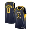 Pratico Tyrese Haliburton Indiana Pacers Nike Unisex Swingman Jersey Icon Edition Navy per i Fan Veri
