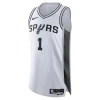 Pratico Trendy Classico Victor Wembanyama San Antonio Spurs Nike Authentic Jersey Association Edition White per i Fan Veri