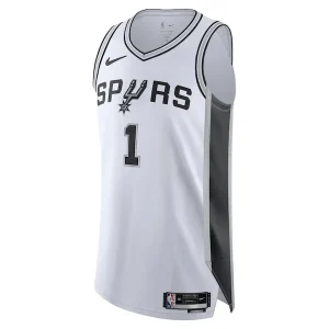 Pratico Trendy Classico Victor Wembanyama San Antonio Spurs Nike Authentic Jersey Association Edition White per i Fan Veri