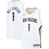 Classico Zion Williamson New Orleans Pelicans Nike Youth Swingman Player Jersey Association Edition White/Navy per i Fan Veri