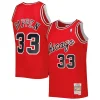 Moderno Scottie Pippen Chicago Bulls Hardwood Classics 2003 04 Swingman Jersey Red per i Fan Veri