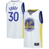 Eccezionale Stephen Curry Golden State Warriors Fast Break Replica Player Jersey Association Edition White per i Fan Veri