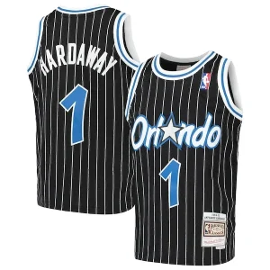 Bellissimo Classico Penny Hardaway Orlando Magic Youth Hardwood Classics Swingman Throwback Jersey Black per i Fan Veri