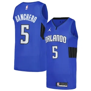 Incantevole Comodo Meraviglioso Paolo Banchero Orlando Magic Jordan Brand Swingman Player Jersey Statement Edition Royal per i Fan Veri