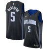 Splendido Paolo Banchero Orlando Magic Nike Unisex 2022 NBA Draft First Round Pick Swingman Jersey Icon Edition Black per i Fan Veri
