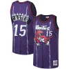 Pratico Moderno Robusto Vince Carter Toronto Raptors 1998/99 Big & Tall Hardwood Classics Swingman Jersey Purple/White per i Fan Veri