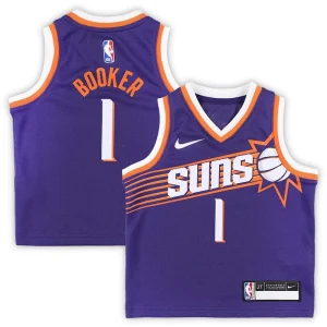 Eccezionale Devin Booker Phoenix Suns Nike Toddler Swingman Player Jersey Icon Edition Purple per i Fan Veri