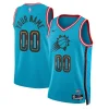 Fantastico Fascinante Prestigioso Phoenix Suns Nike Unisex 2022/23 Swingman Custom Jersey City Edition Turquoise per i Fan Veri
