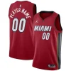 Moderno Raffinato Miami Heat Jordan Brand Swingman Custom Jersey Statement Edition Red per i Fan Veri