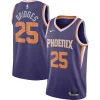Delizioso Mikal Bridges Phoenix Suns Nike 2020/21 Swingman Player Jersey Icon Edition Purple per i Fan Veri