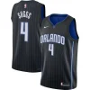 Incantevole Jalen Suggs Orlando Magic Nike Youth Swingman Jersey Icon Edition Black per i Fan Veri