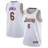 Stupendo Prestigioso LeBron James Los Angeles Lakers Nike Youth Swingman Jersey Association Edition White per i Fan Veri